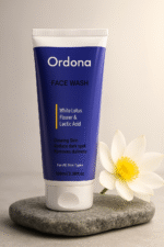 Ordona Gel Facewash with White Lotus & Lactic Acid| Face wash for glowing skin | Removes dullness | Reduce dark spot and improves skin texture | For All Skin Types I For Women and Men Face Wash  (100 ml)