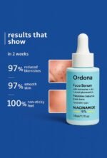 Ordona Niacinamide 10% Face Serum | For Brightening, Reduces Dark Spots & Acne Marks | Suitable for All Skin Types  (30 ml) - Image 2