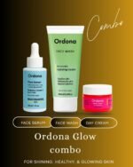 Ordona Complete Niacinamide Glow Kit – Face Wash + Serum + Face Cream for Bright & Even Skin Tone